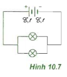 Giải bài tập câu 6 - Bài 10: Ghép nguồn điện thành bộ