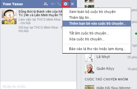 Cách tạo nhóm chát trong facebook để trò chuyện nhiều người