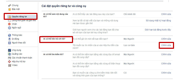 Cách chặn tin nhắn rác, quảng cáo trên Facebook nhanh nhất