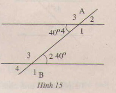 Hướng dẫn giải câu 22 bài Các góc tạo bởi một đường thẳng cắt hai đường thẳng