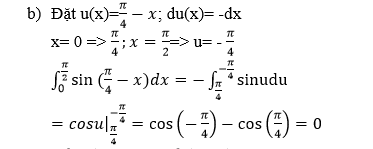 Hướng dẫn giải câu 1 bài Tích phân