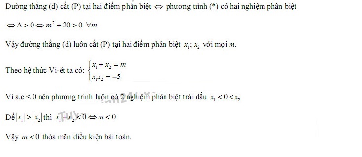 Đáp án câu III môn Toán đề thi tuyển lên lớp 10 ở Hà Nội năm 2017