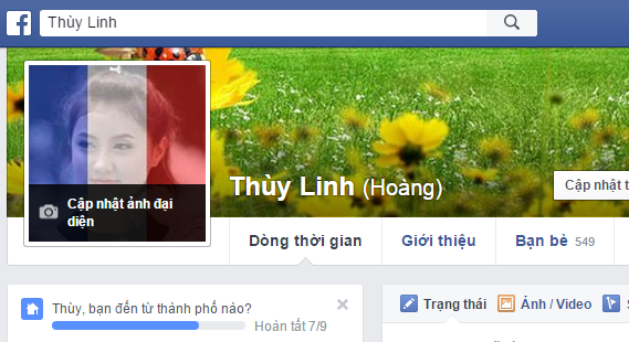 Cách quay lại, đổi lại ảnh đại diện cũ trong Facebook.