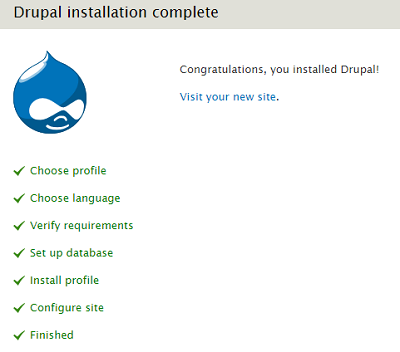 Hướng dẫn cài đặt drupal chi tiết trên localhost 