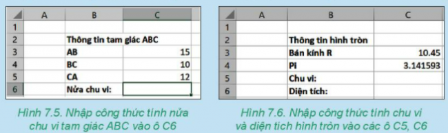 Giải bài 7 Tính toán tự động trên bảng tính