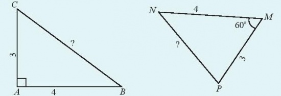 Giải bài 2 Định lí côsin và định lí sin