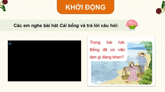 Soạn giáo án điện tử đạo đức 4 cánh diều Bài 6: Em tích cực tham gia lao động