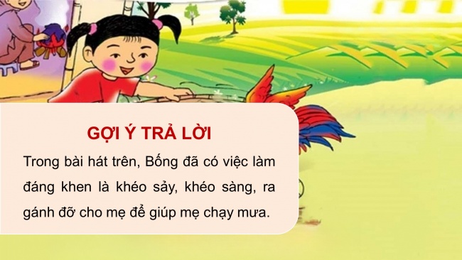 Soạn giáo án điện tử đạo đức 4 cánh diều Bài 6: Em tích cực tham gia lao động