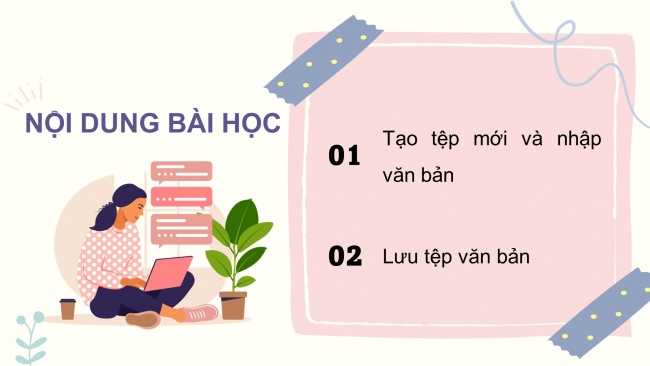 Soạn giáo án điện tử tin học 4 cánh diều Chủ đề E2 Bài 1: Làm quen với phần mềm soạn thảo văn bản