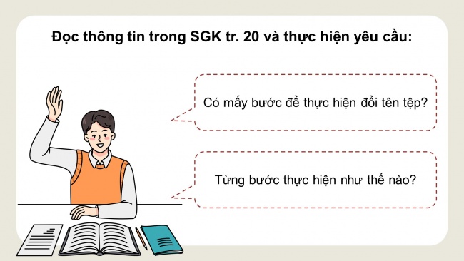 Soạn giáo án điện tử tin học 4 cánh diều Chủ đề C2 Bài 1: Tạo và xoá thư mục, đổi tên và xoá tệp