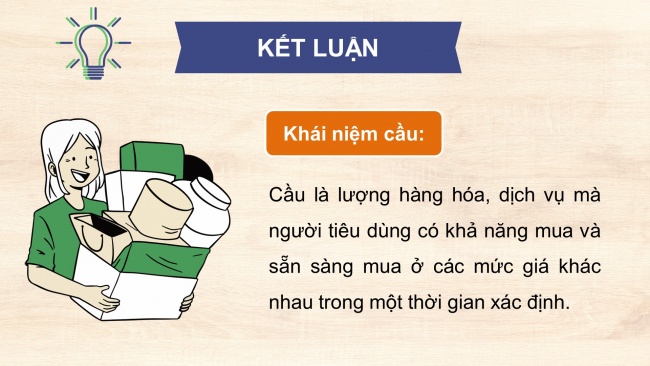 Soạn giáo án điện tử Kinh tế pháp luật 11 Cánh diều bài 2: Cung cầu trong kinh tế thị trường