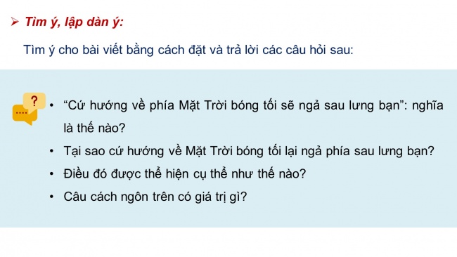 Soạn giáo án điện tử ngữ văn 11 Cánh diều  Bài 1 Viết: Viết bài nghị luận xã hội về một tư tưởng, đạo lí