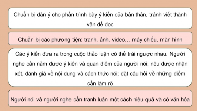 Soạn giáo án điện tử ngữ văn 11 Cánh diều Bài 3 Nói và nghe: Thảo luận về một vấn đề xã hội đặt ra trong tác phẩm văn học