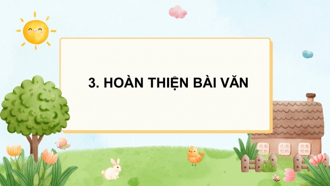 Soạn giáo án điện tử tiếng việt 4 CTST  CĐ 3 Bài 5 Viết: Trả bài văn thuật lại một sự việc