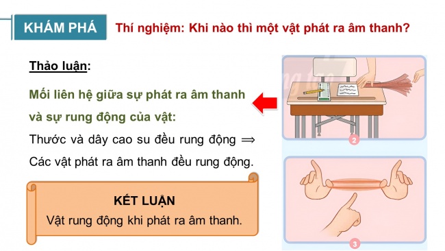 Soạn giáo án điện tử khoa học 4 CTST Bài 10: Âm thanh