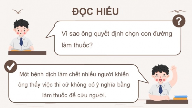 Soạn giáo án điện tử Tiếng Việt 4 CD Bài 9 Đọc 3: Chọn đường