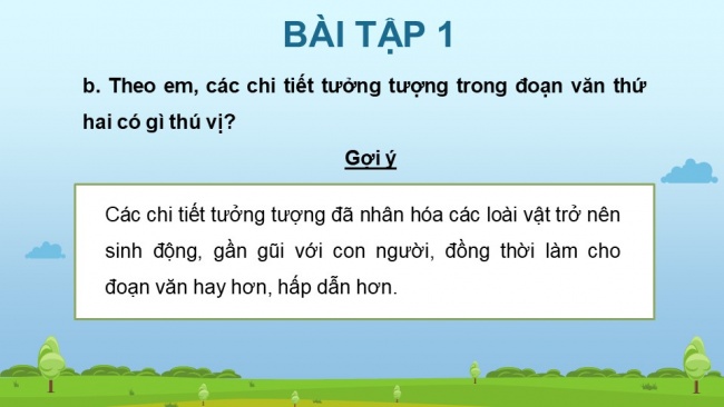 Soạn giáo án điện tử tiếng việt 4 KNTT Bài 17 Viết tìm hiểu cách viết đoạn văn tưởng tượng