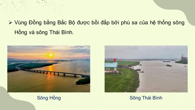 Soạn giáo án điện tử lịch sử và địa lí 4 KNTT bài 8: Thiên nhiên vùng đồng bằng Bắc Bộ