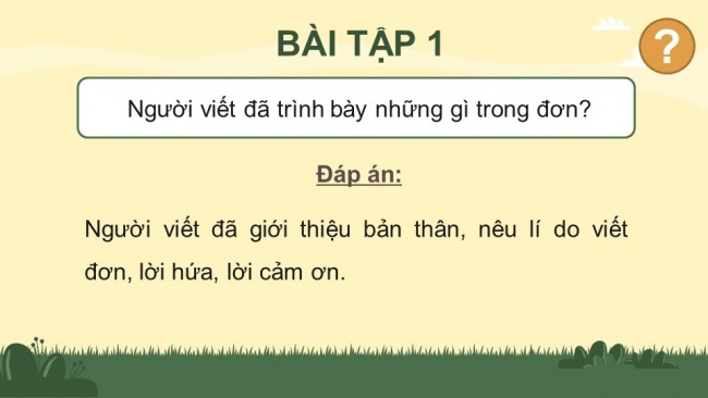 Soạn giáo án điện tử tiếng việt 4 KNTT Bài 23 Viết Tìm hiểu cách viết đơn