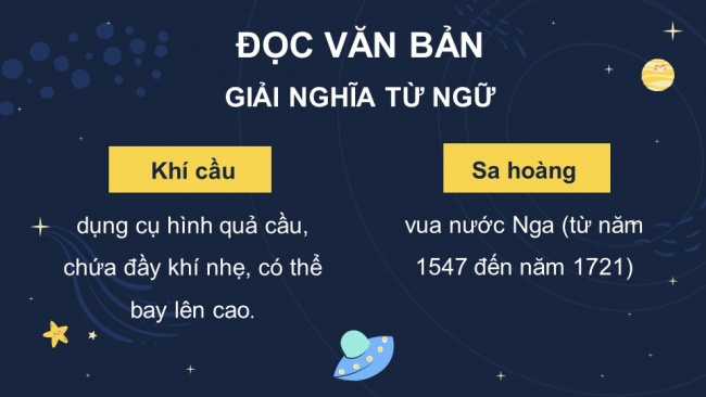 Soạn giáo án điện tử tiếng việt 4 KNTT Bài 24 Đọc Người Tìm Đường Lên Các Vì Sao