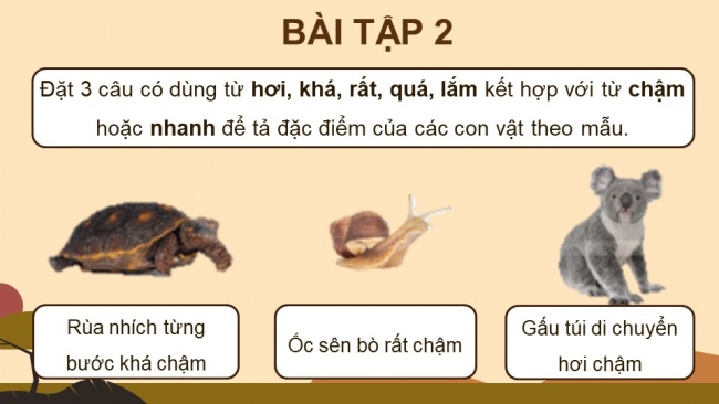 Soạn giáo án điện tử tiếng việt 4 KNTT Bài 25 Luyện từ và câu Luyện tập về tính từ