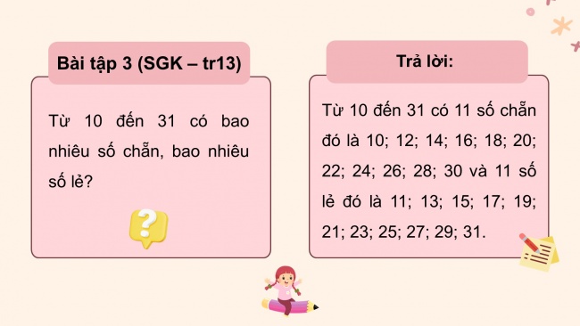 Soạn giáo án điện tử toán 4 KNTT bài 3: Số chẵn, số lẻ