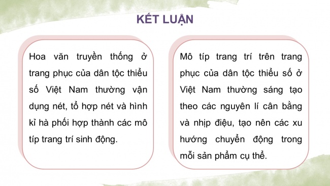 Soạn giáo án điện tử Mĩ thuật 8 KNTT Bài 4: Thiết kế trang phục với hoa văn dân tộc thiểu số