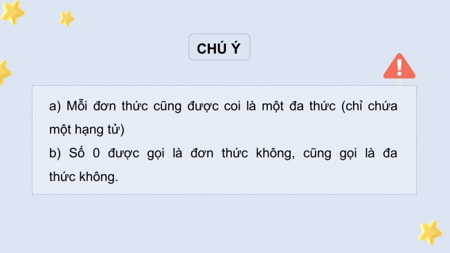 Soạn giáo án điện tử Toán 8 CTST Chương 1 Bài 1: Đơn thức và đa thức nhiều biến