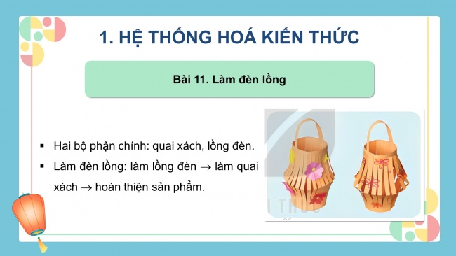 Soạn giáo án điện tử công nghệ 4 KNTT bài: Ôn tập học kì 2