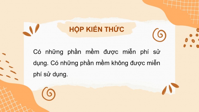 Soạn giáo án điện tử tin học 4 KNTT bài 6: Sử dụng phần mềm khi được phép