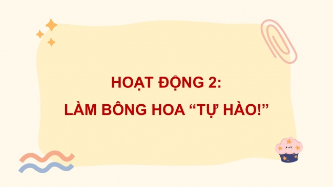 Soạn giáo án điện tử hoạt động trải nghiệm 4 KNTT Tuần 1 HĐGDTCĐ: Em tự hào về bản thân