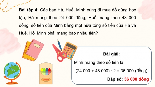 Soạn giáo án điện tử toán 4 CTST Bài 5: Em làm được những gì?