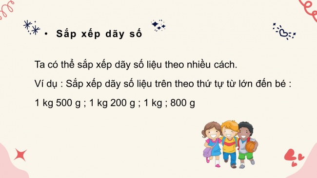 Soạn giáo án điện tử toán 4 CTST Bài 16: Dãy số liệu