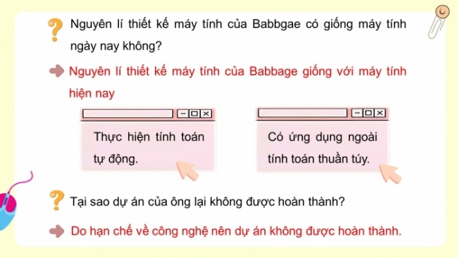 Soạn giáo án điện tử Tin học 8 KNTT Bài 1: Lược sử công cụ tính toán
