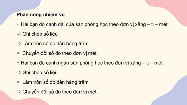 Soạn giáo án điện tử toán 4 CTST Bài 23: Thực hành và trải nghiệm