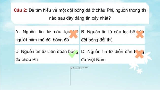 Soạn giáo án điện tử Tin học 8 CTST Bài 3: Thông tin với giải quyết vấn đề