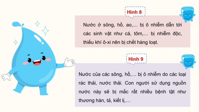 Soạn giáo án điện tử khoa học 4 CTST Bài 3: Ô nhiễm và bảo vệ nguồn nước