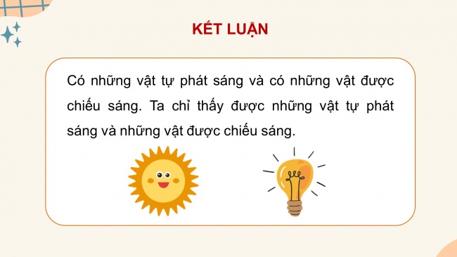 Soạn giáo án điện tử khoa học 4 CTST Bài 8: Nguồn sáng và sự truyền ánh sáng