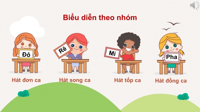 Soạn giáo án điện tử âm nhạc 4 CTST CĐ2 Tiết 2: Ôn tập bài hát; Nhạc cụ