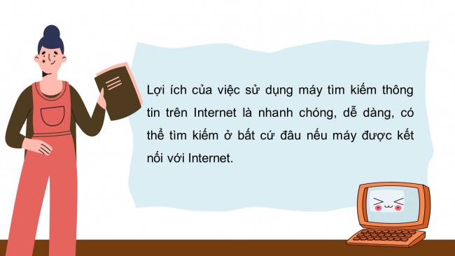 Soạn giáo án điện tử tin học 4 CTST Bài 4: Tìm kiếm thông tin trên Internet