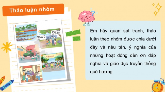 Soạn giáo án điện tử HĐTN 4 CTST bản 1 Chủ đề 4 Tuần 15: HĐGDTCĐ - Hoạt động 5, 6