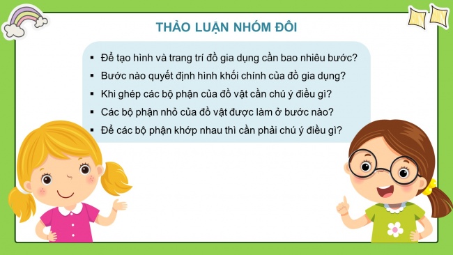 Soạn giáo án điện tử mĩ thuật 4 CTST bản 1 Bài 1: Đồ gia dụng quen thuộc