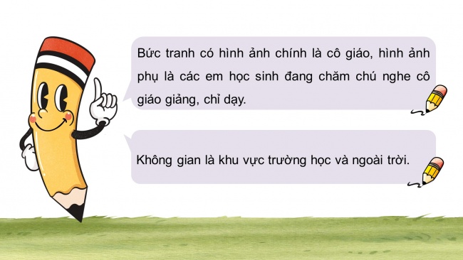 Soạn giáo án điện tử mĩ thuật 4 CTST bản 2 Bài 13: Kỉ niệm về thầy cô