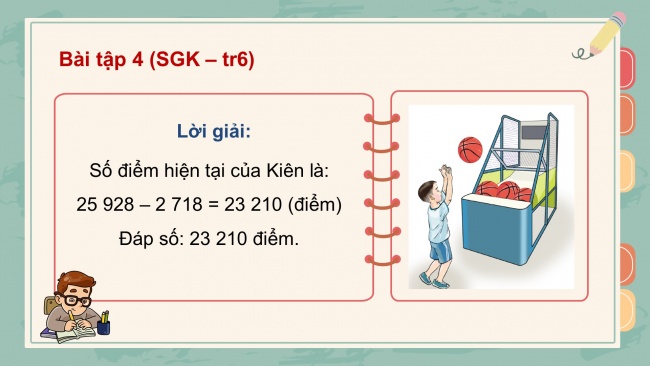 Soạn giáo án điện tử toán 4 cánh diều Bài 1: Ôn tập về số và phép tính trong phạm vi 100000