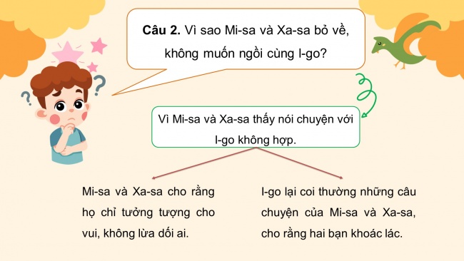 Soạn giáo án điện tử tiếng việt 4 cánh diều Bài 3 Đọc 4: Những chú bé giàu trí tưởng tượng