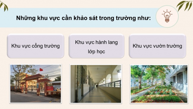 Soạn giáo án điện tử HĐTN 4 cánh diều Tuần 1: Giữ gìn trường em xanh, sạch, đẹp - Hoạt động 1, 2