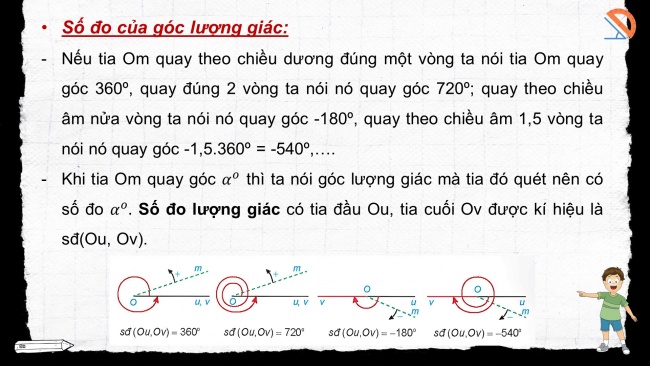 Soạn giáo án điện tử toán 11 KNTT Bài 1: Giá trị lượng giác của góc lượng giác