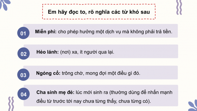 Soạn giáo án điện tử tiếng việt 4 cánh diều Bài 2 Đọc 3: Cô giáo nhỏ