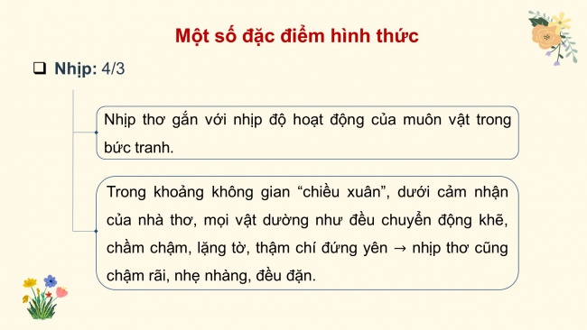 Soạn giáo án điện tử ngữ văn 11 CTST Bài 1 Đọc 3: Chiều xuân