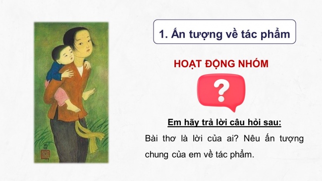 Soạn giáo án điện tử Ngữ văn 8 CD Bài 2 Đọc 3: Đường về quê mẹ